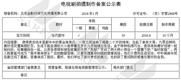 宝贝别闹剧情简介