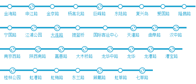 上海地铁12号线线路图片