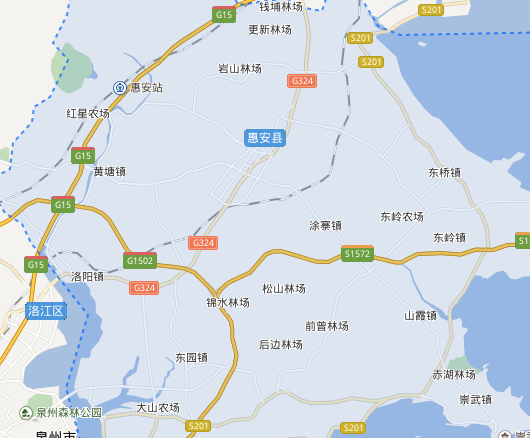 惠安县各镇的地图图片