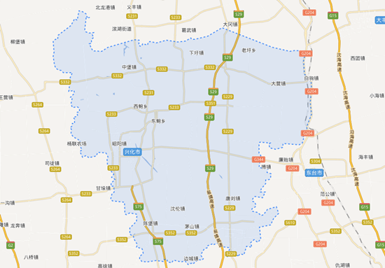 兴化陈堡地图图片
