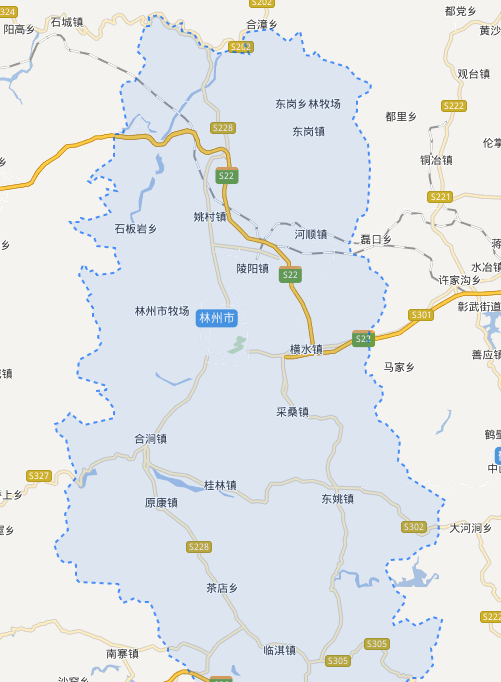 林州市实景地图图片