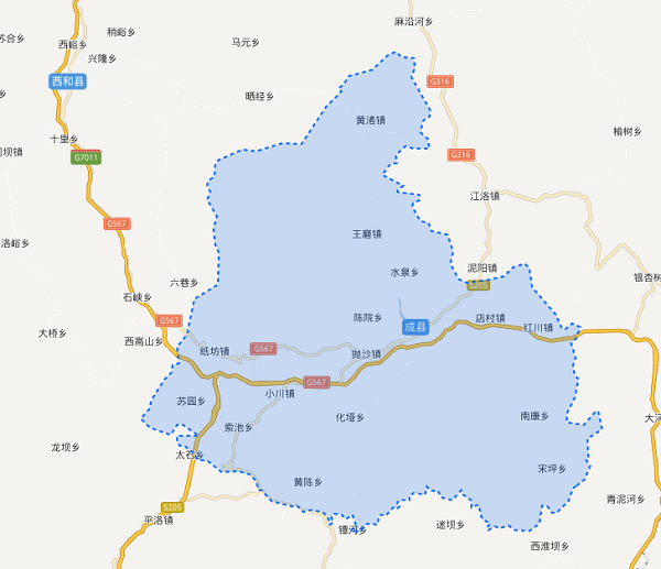 成武县白浮图镇地图图片
