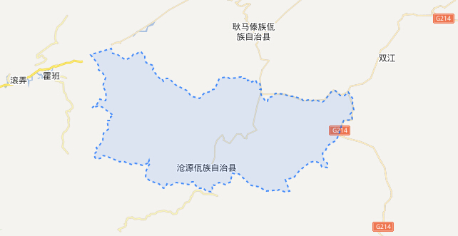 沧源县单甲乡地图图片