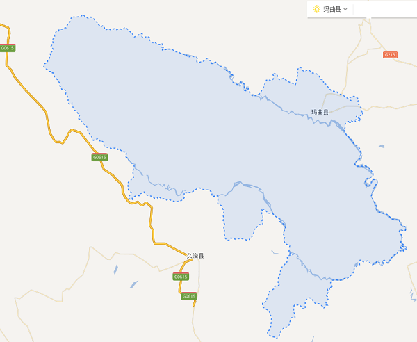 玛曲县地图图片